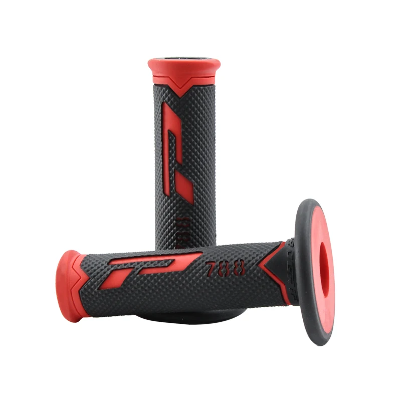 AliExpress NONE Handle Grip Motorcycle Handlebar Grip ATV Dirt Pit Bike Racing Motocross 7/8 "22 24MM Gel Rubber Brake Universal Grips