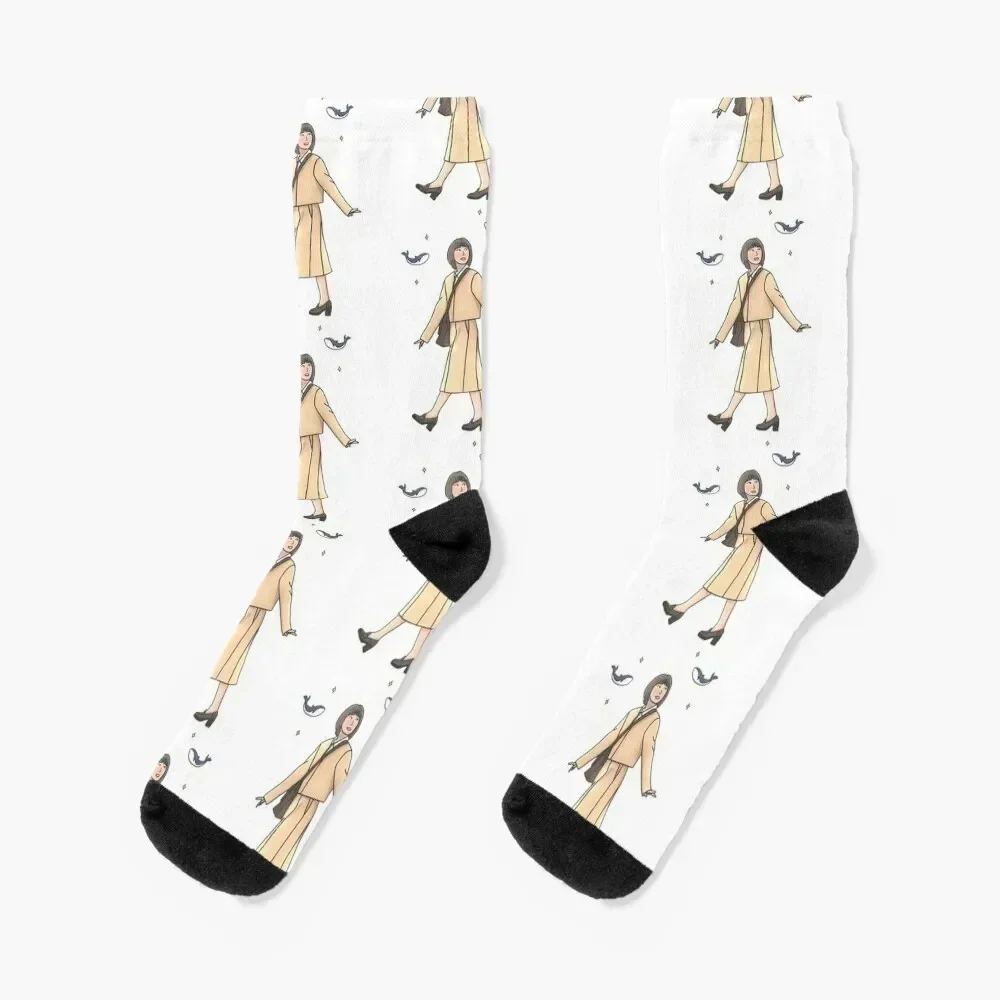 Extraordinary Attorney Woo Walk Socks christmass gift anti-slip compression Socks Ladies Men's