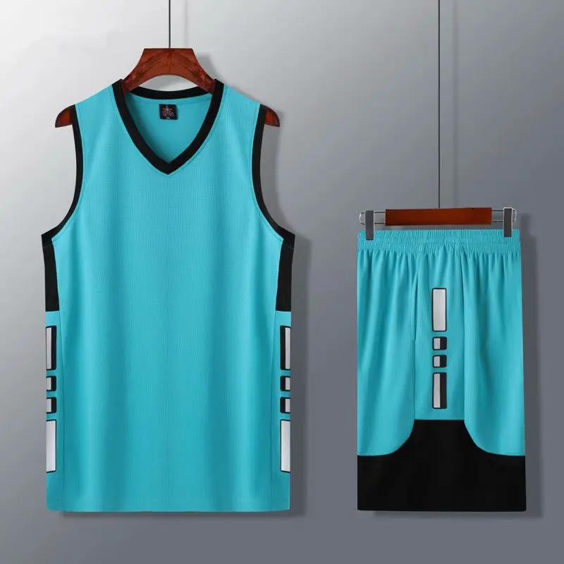 Conjunto deportivo de secado rápido para hombre, ropa fina y transpirable, chaleco sin mangas, entrenamiento de baloncesto, Jogging, pantalones