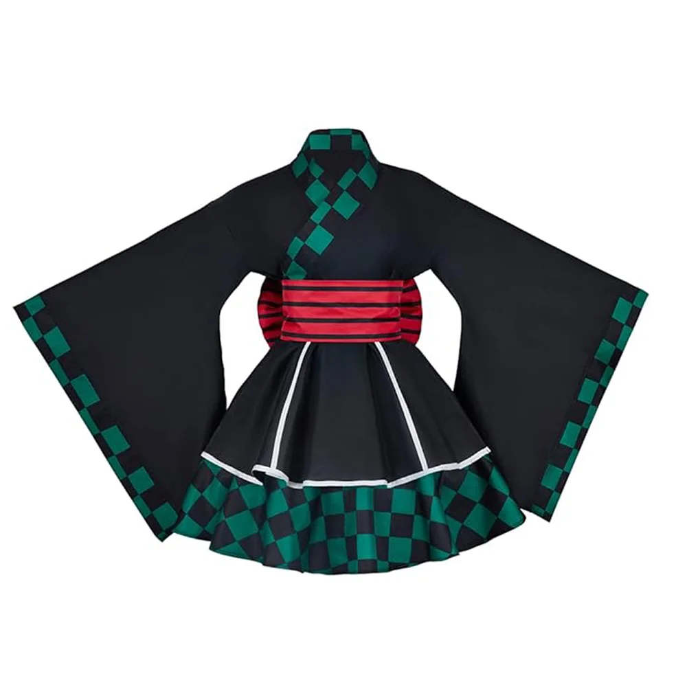 

Fly Yu lady Kamado Tanjirou Cosplay Rengoku Costume Inosuke Hashibira Kimono for Halloween Party Cosplay Outfits of Adult