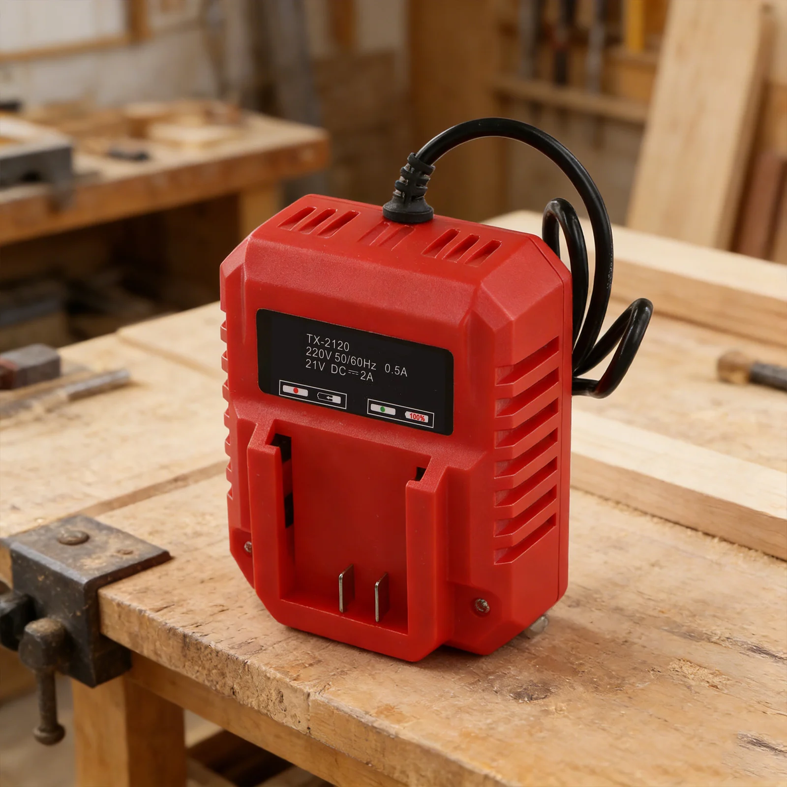 2106 Battery Charger 21V Battery Charger Outdoor Electronics Charging Reliable Performance Environmentally Material