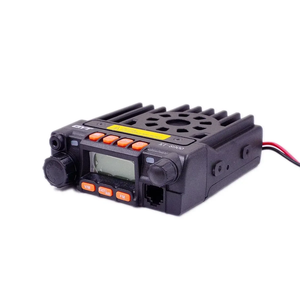 QYT KT8900 소형 모바일 무전기 듀얼 밴드 VHF UHF 2m 70cm DTMF 25W 장거리 차량용 무선 인터콤