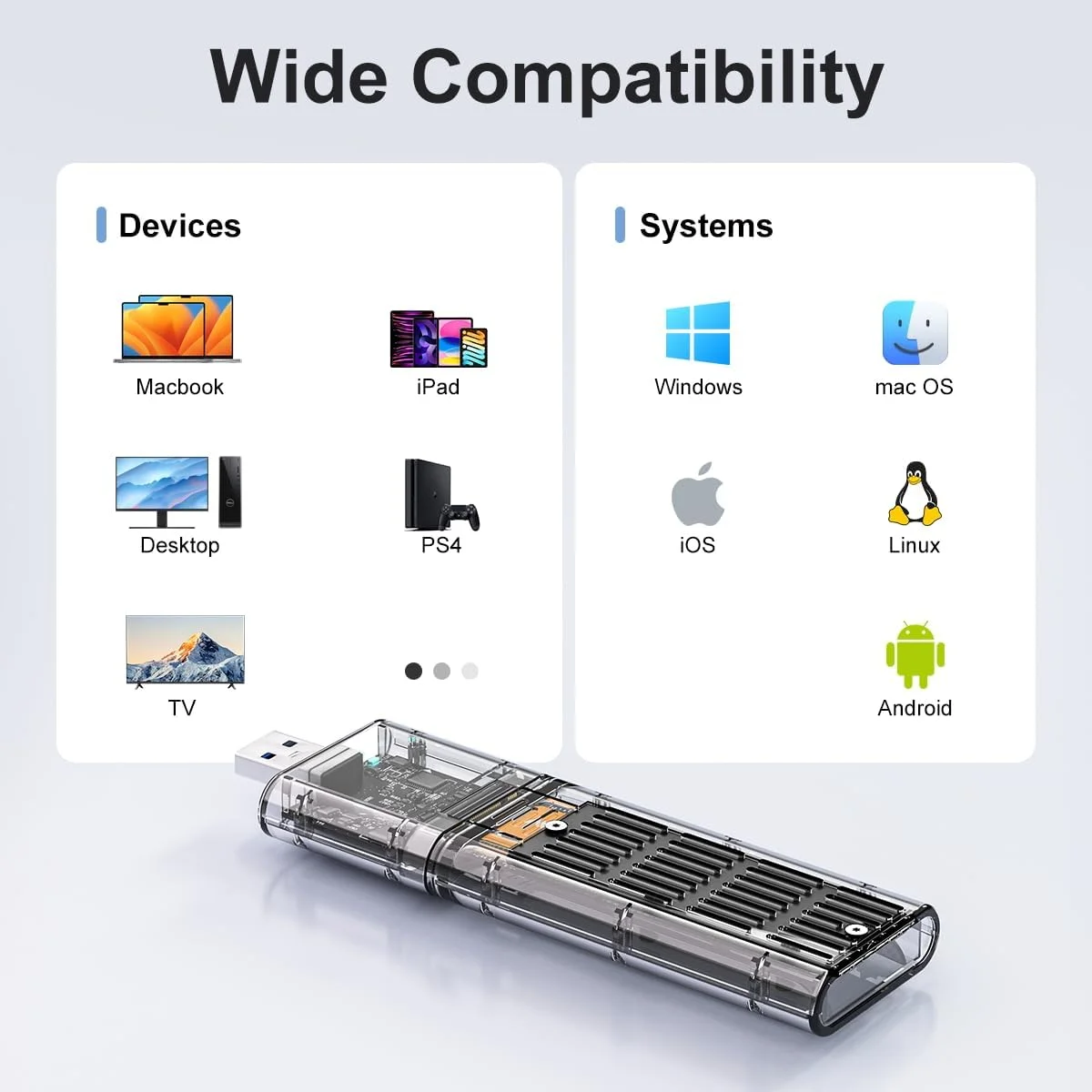 MAIWO M2 NGFF SATA SSD الضميمة USB3.0 Gen1 6Gbps Type-A إلى SATA NGFF القائمة على M.2 قارئ محول الحالة الصلبة 2242 2260 2280