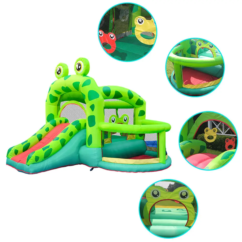 Factory Frog Fun Design Customized Inflatable Castle Bounce House Inflatable House Jumping Castle for Children