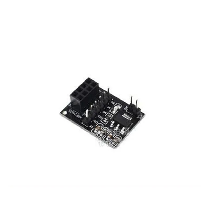 Placa adaptadora de módulo inalámbrico de 2 piezas, 3,3 V, conjunto completo de 24 l01, módulo inalámbrico, utiliza robot inteligente para coche