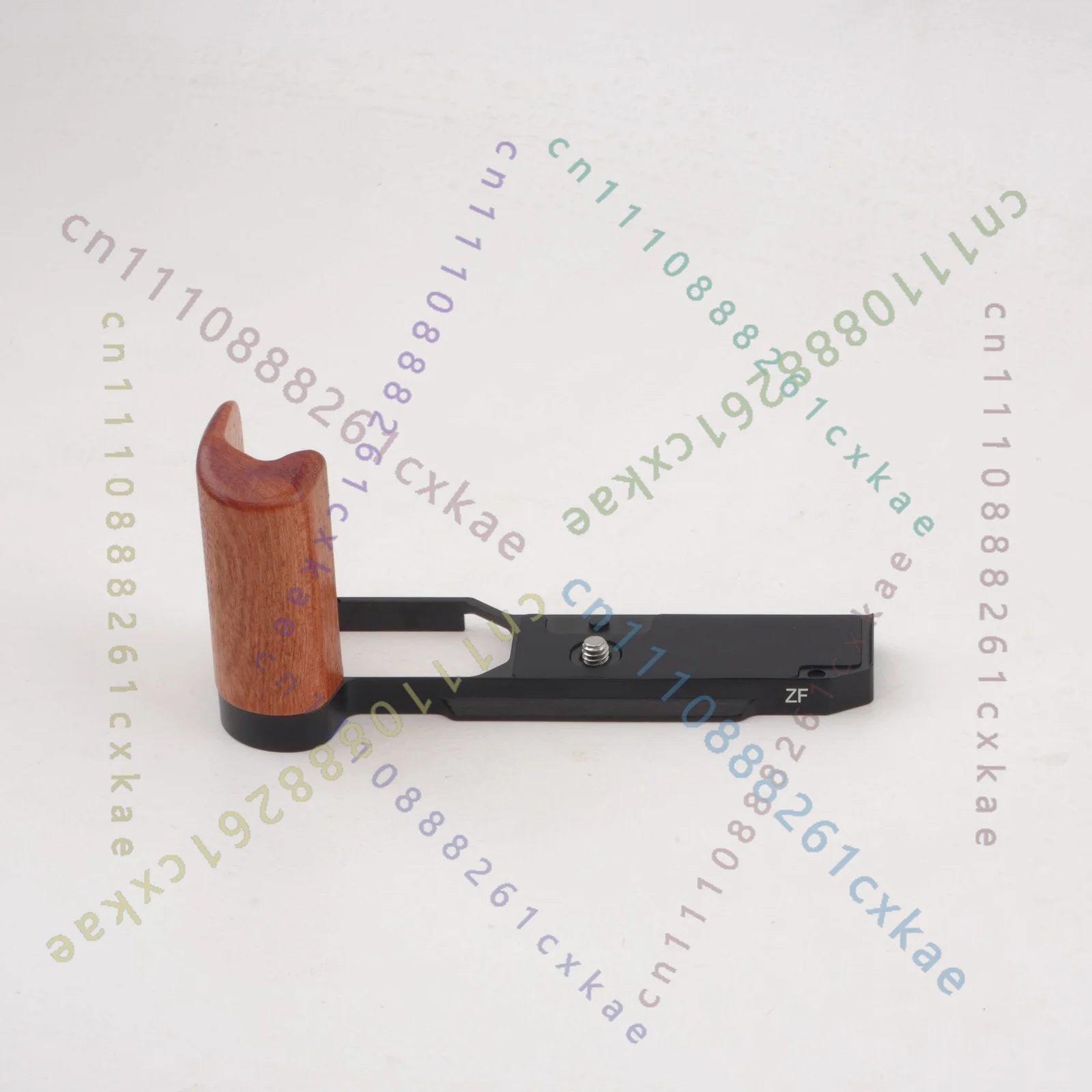 1pcs L QR Wood Finger Hand Grip Holder With Alloy Base For Nikon ZF Camera Retro Cam