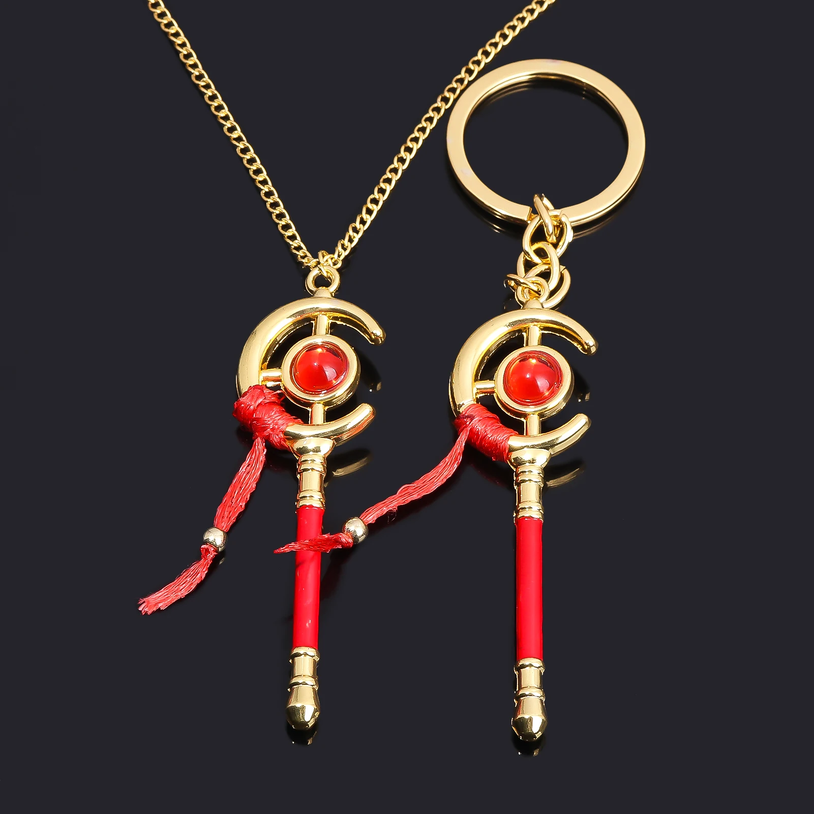 Frieren: Beyond Journey's End Keychain Necklace Bag Pendant for Women Men Cosplay Props Cute Hanging Ornament Accessories Gift