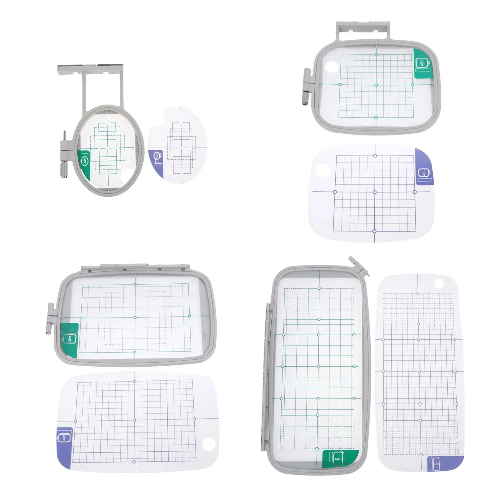Home Embroidery Machine Hoops Frame for Brother PE-770 700 700II 750D 780D Innov-is 1000 1250D Babylock Ellure Ellure Plus Emore