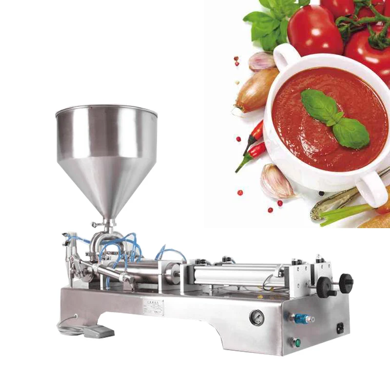 

Cream Honey Filling Machine Cosmetic Liquid Shampoo Oil Paste Potatoes sauce Bottle Filler