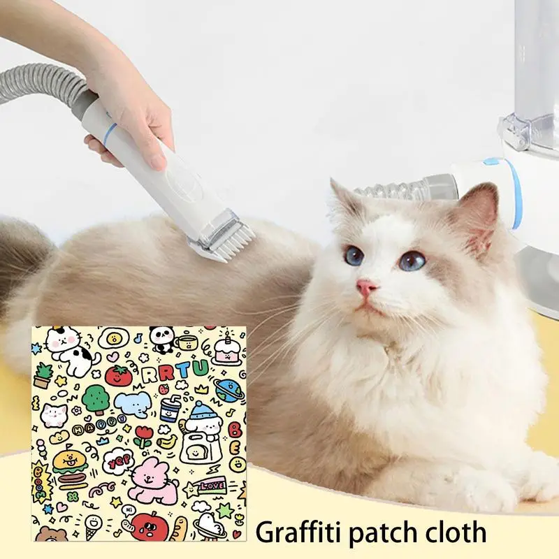 Grooming Cat Fabric Wrap Adhesive Anti-Bite Fabric Swaddle Cat Wrap Screen Cleaning Cloth Cat Claw Care Adherent Restraint Wrap