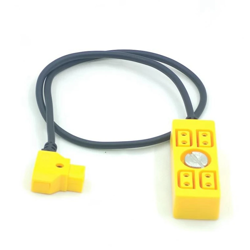 핫 D-탭 스플리터 케이블, D-TAP 4D-탭 카메라 전원 공급 장치 스플리터 케이블, V-마운트 배터리용, 1/4 나사 포함