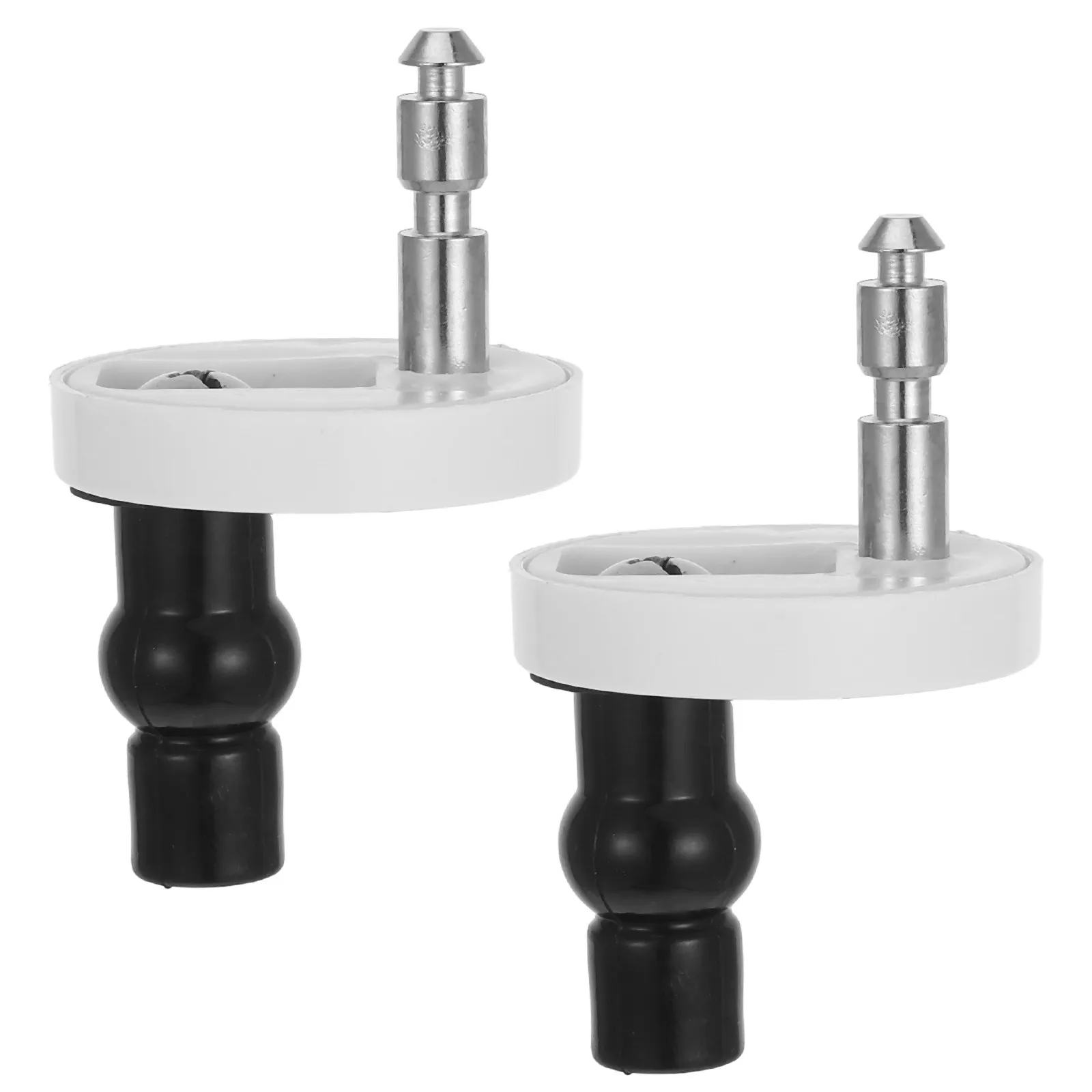 2Pcs Toilet Seat Fixing Screw Set Universal Hinge Bolts with Nuts for Secure Toilet Lid Fastening Easy DIY Replacement Bathroom