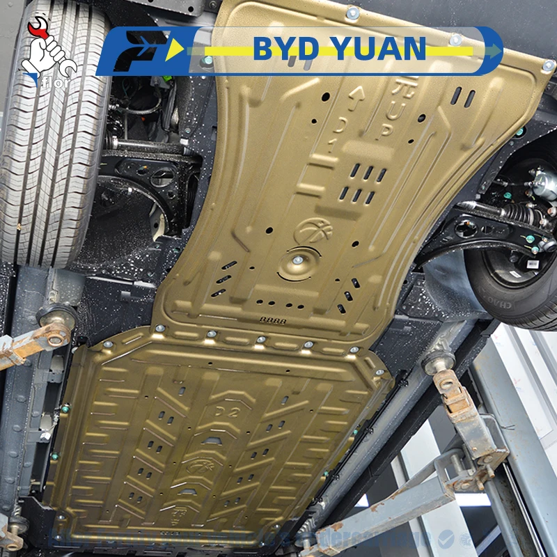 

For BYD YUAN PLUS 2020-2023 EV430 Protective Plate For Motor Front Battery Reary Battery Chassis Gaurd Board Protection Plate