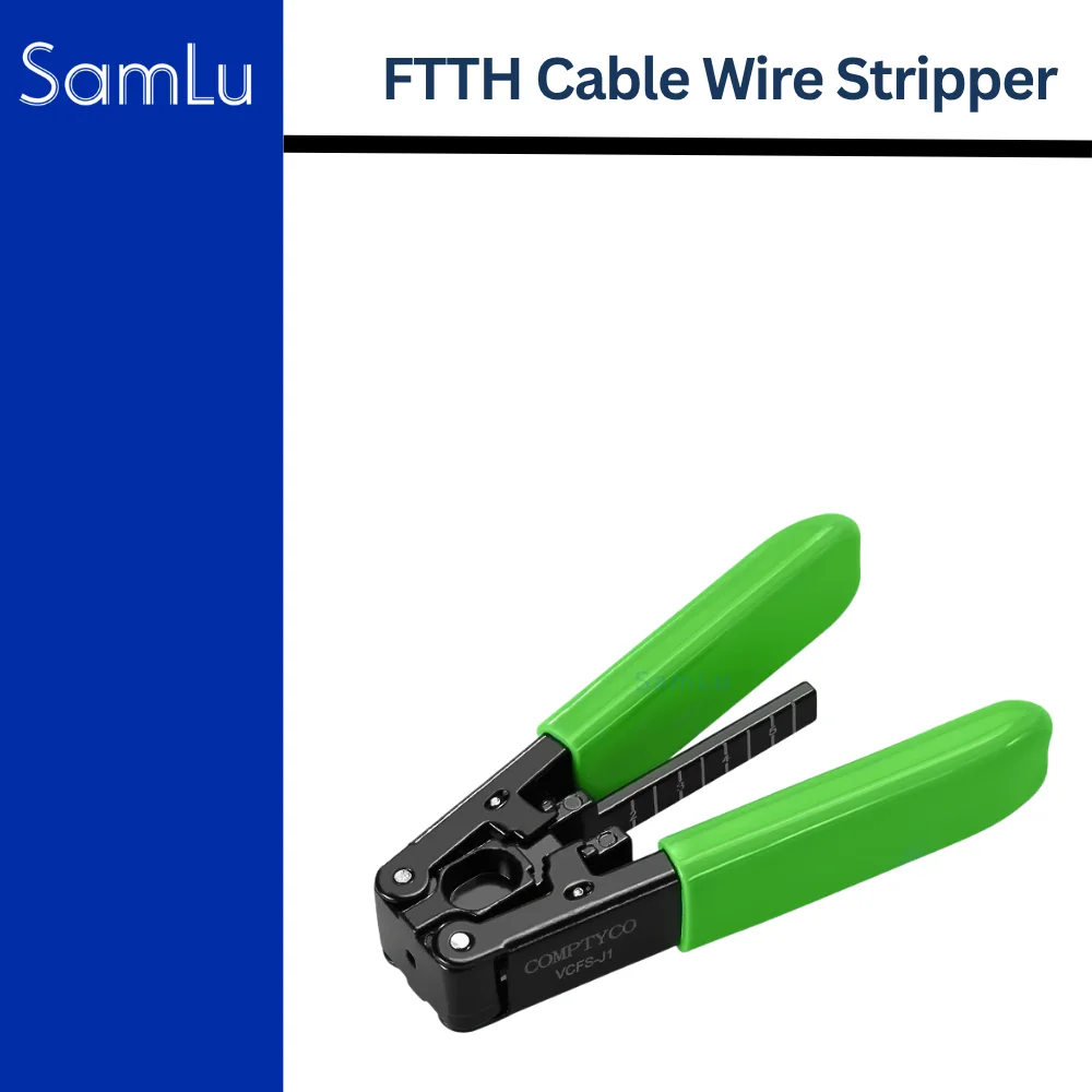 

Optical Fiber VCFS-J1 FTTH Cable Wire Stripper Cutting Stripping Peeling Plier Electrician Repair Tool