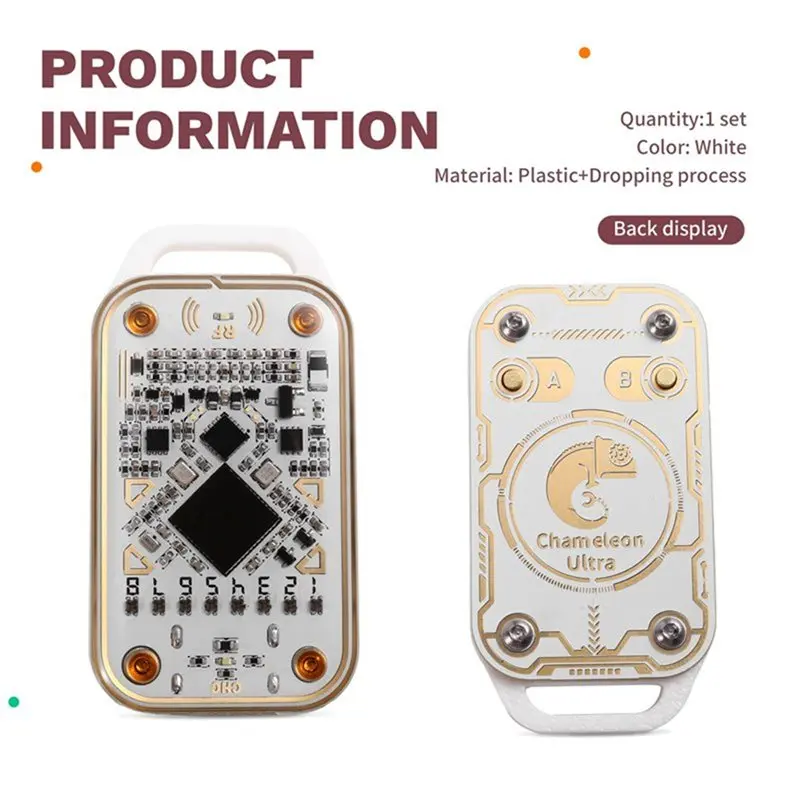 B03B-Chameleon V3.0 Read Write RFID Smart Chip Emulator Copier UID CUID Kit 125Khz 13.56Mhz ID IC Card Smart Tag Copyer Copy