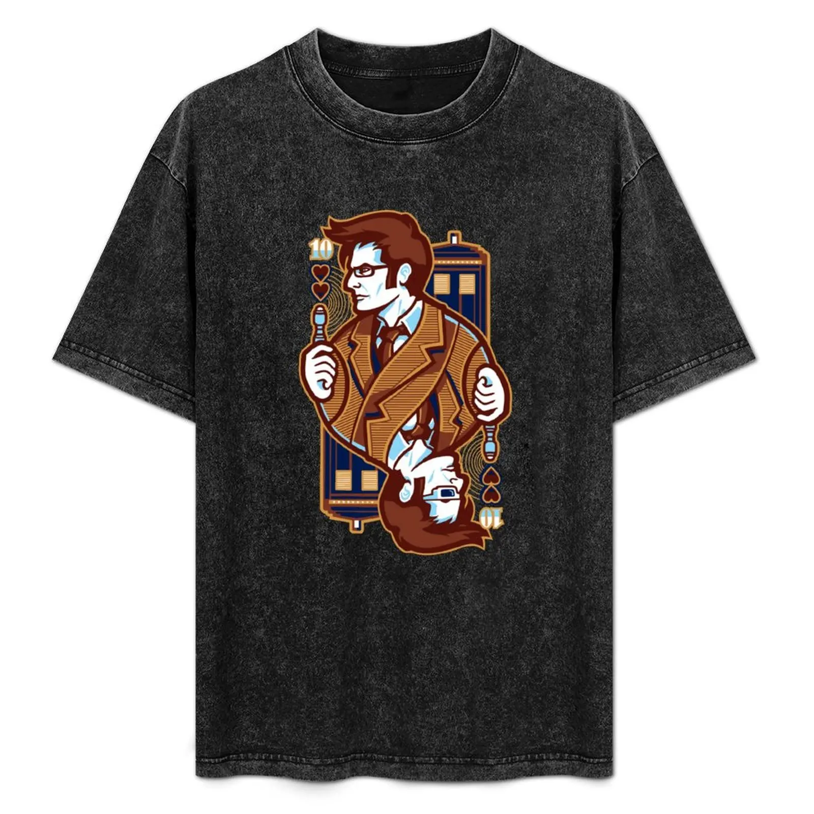 

10th of Hearts T-Shirt clothes cotton man t-shirts Men's t-shirt