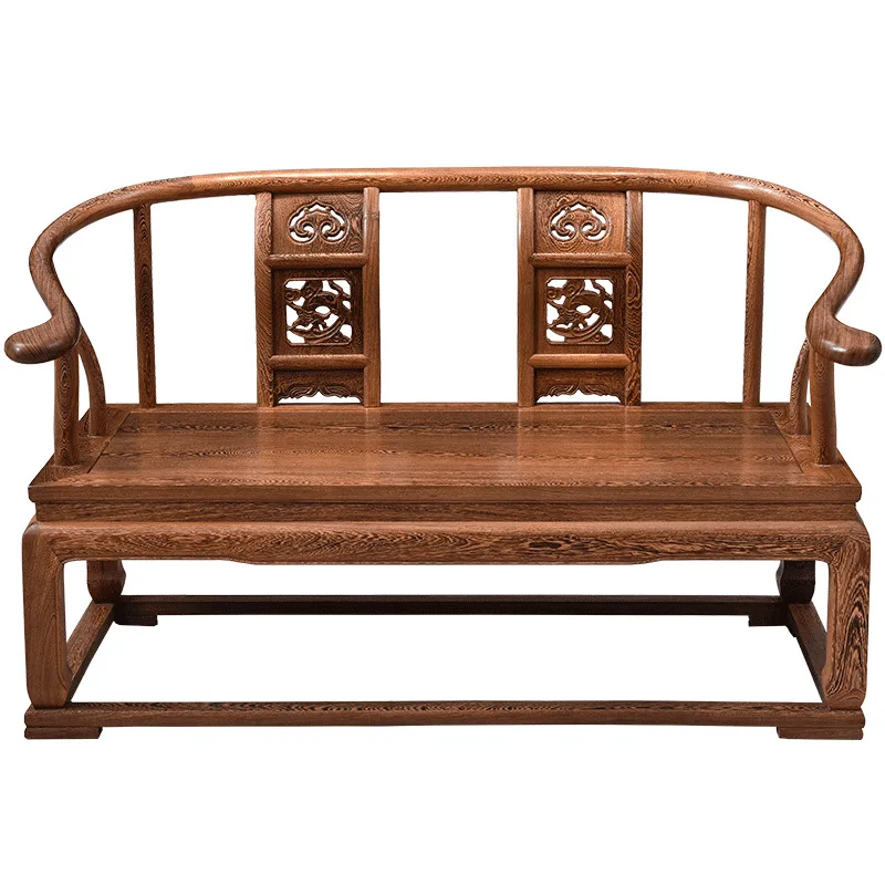 

Furniture Zen Chair Double Sofa Chinese Meditation Chicken Wing Wood