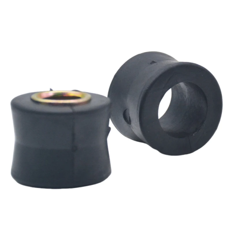 25pcs 10mm/12mm Universal Motorcycle Rear Shock Absorber Rubber Buffer Shock Absorption Sleeve Fixed Rubber Ring Accessories