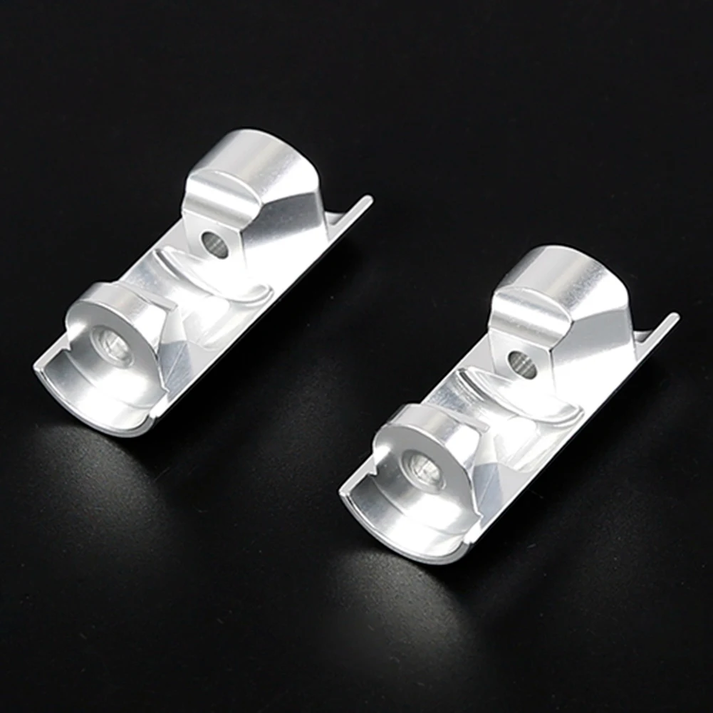 CNC Metaal 6mm/8mm Absorberen Schok Lagere Beschermende Shell voor 1/5 HPI ROVAN KM BAJA 5B 5T 5B 5SC RC AUTO Speelgoed Onderdelen, Zilver