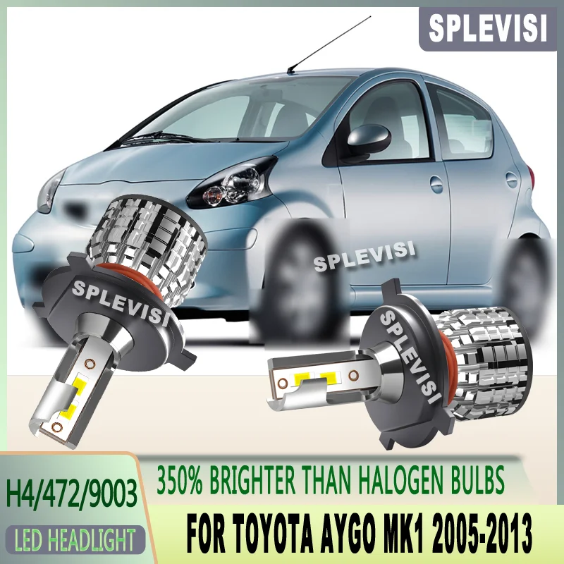 

Waterproof Direct Halogen Replacement LED Car Headlight Bulbs For TOYOTA AYGO MK1 2005 2006 2007 2008 2009 2010 2011 2012 2013