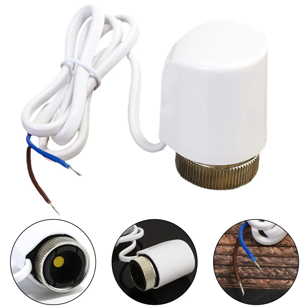 Energy Efficient Heater 6*4cm Electric Thermal Actuator Simple Installation Process Thrust 110N AC230V Power Supply