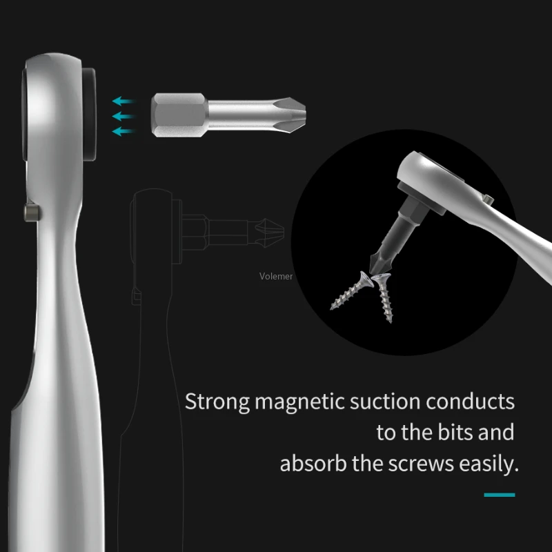 Juego de destornilladores Youpin JIMI 41 en 1 S2, llave de trinquete magnética, Kits de destornilladores multifunción, electrodomésticos de reparación para el hogar
