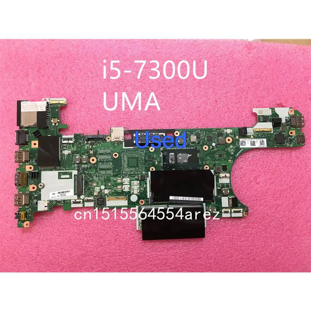 

Used For Lenovo Thinkpad T470 Laptop Motherboard Mainboard I5 i5-7300U UMA 01HX648 01AX969