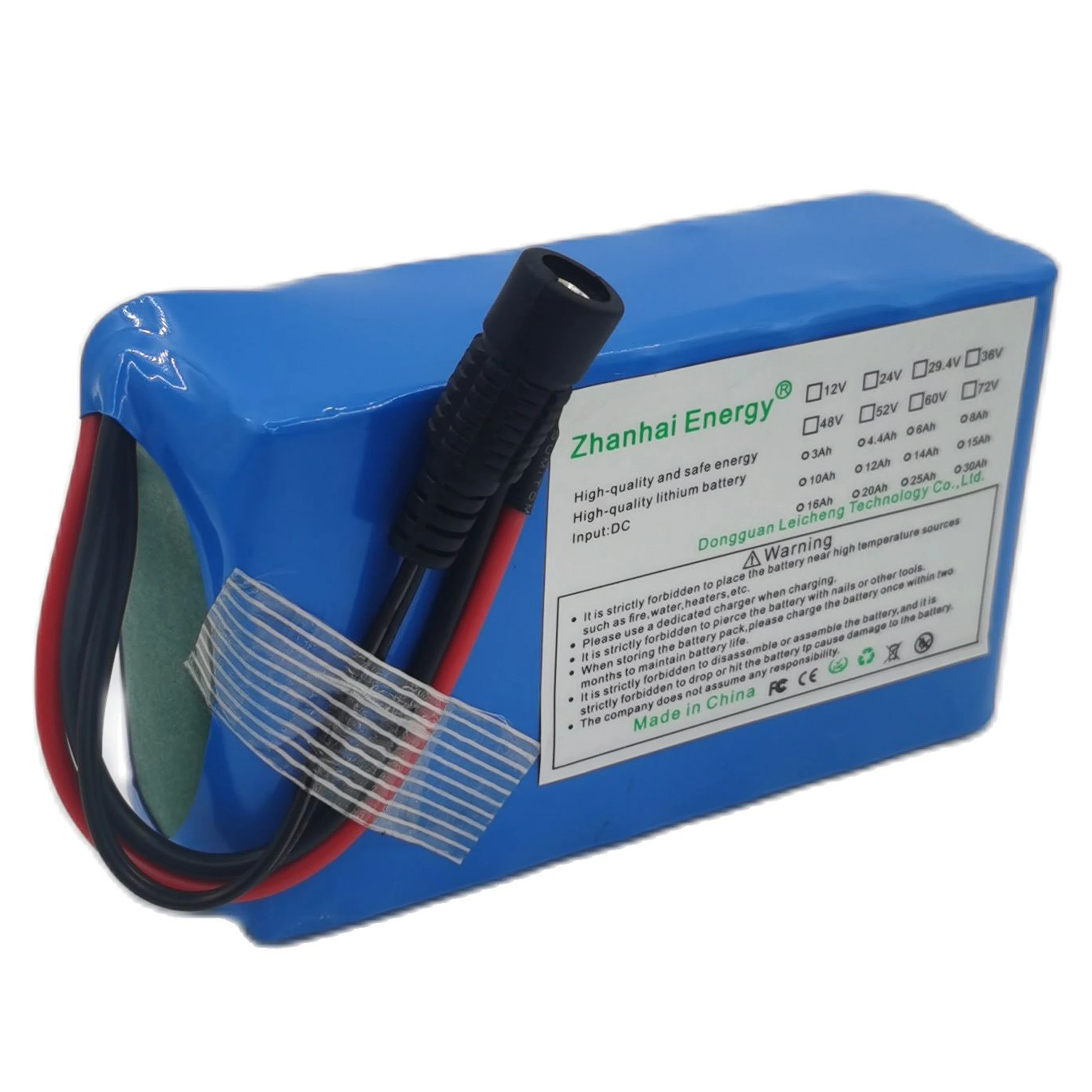 24V 7Ah 6.4Ah 6Ah 5.2Ah 4.4Ah 18650 Li-Ion Rechargeable Battery Pack 6S 2P For Below 500W Electric Bicycles New Send Charger