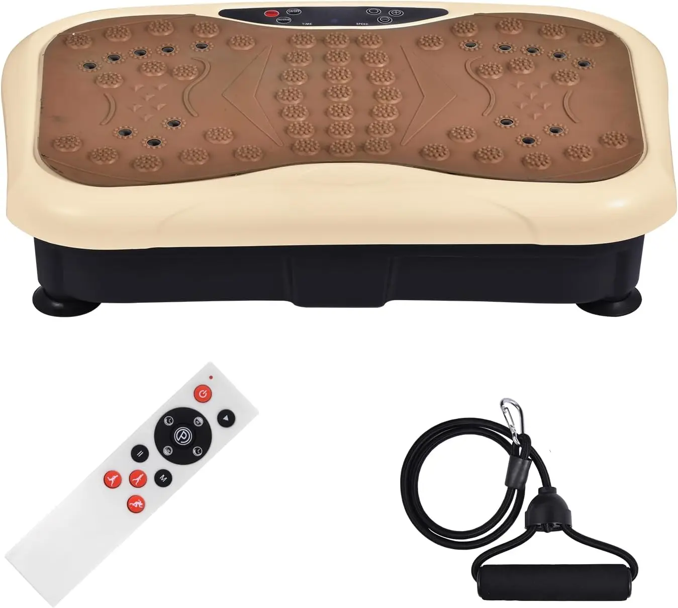Shaking Plate Exercise Machine | Portable Workout Vibration Plate - 5 Exercise Modes Shake Board, Non-Slip Vibrate Stand