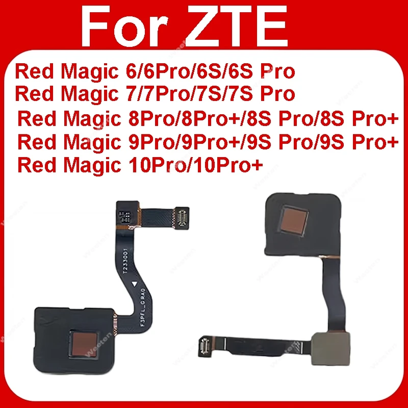

Гибкий кабель сканера отпечатков пальцев под экраном для ZTE Red Magic 10 9 9S 8 8S 7 7S 6 6S Pro Plus RedMagic NX669J NX679J NX709J
