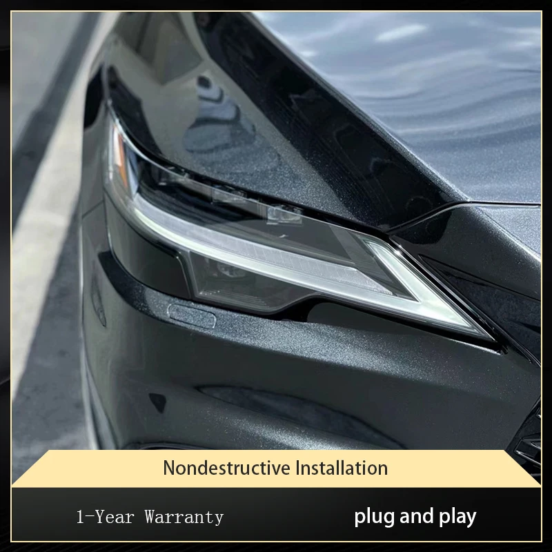 تشغيل ضوء السيارات ل 2023 سيارات 12 فولت لكزس RX350 المصباح LED Drl عالية تكوين ضوء النهار تحول الملحقات أدوات المصباح الأمامي