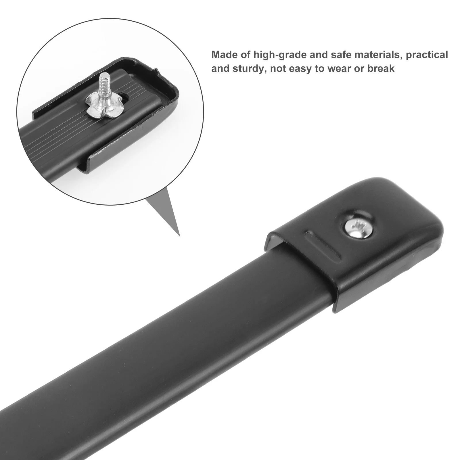 

1 set 1 Set Black Speaker Handle Pull 8Mm Copper Strap For Amplifier Replacement Outdoor Audio Cabinet Use Speaker Parts Grip