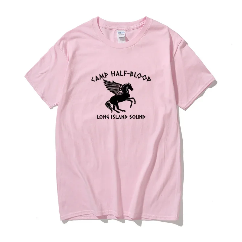캠프 하프 블러드 여성 티셔츠 빈티지 의류 Y2k 탑 할로윈 위카 티셔츠 롱 아일랜드 사운드 퍼시 잭슨 티셔츠