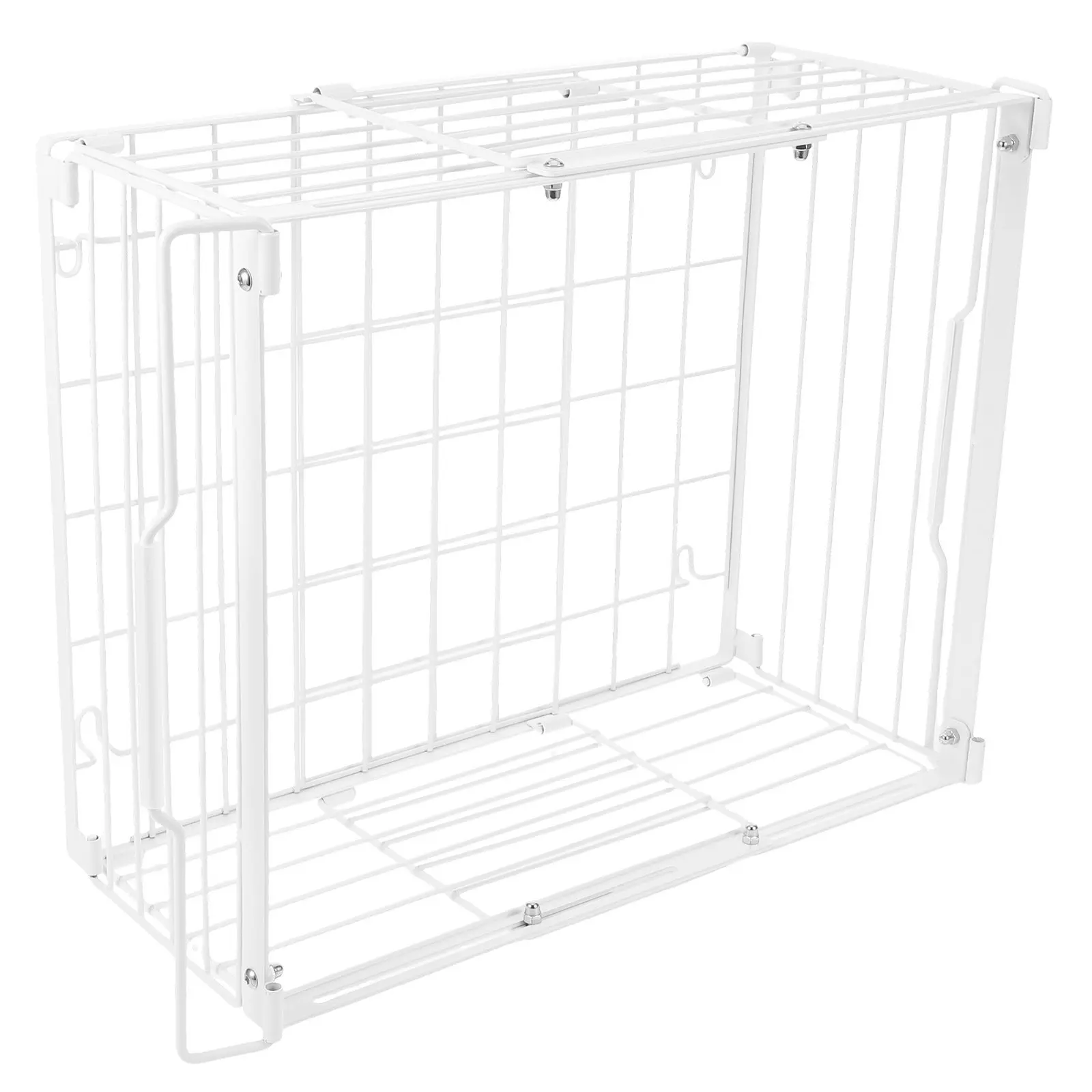 

Stackable Freezer Organizer Bins - Scalable Metal Basket for Upright Deep Freezer Refrigerator Organization Fridge Basket