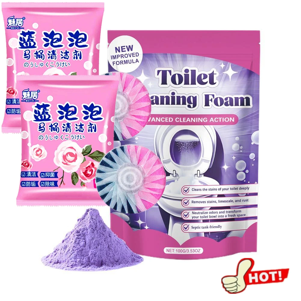 1/3/5pcs Long-Lasting Toilet Bowl Cleaner Tablets - Sustained-Release Technology for Tough Stains Automatic Toilet Cleaner