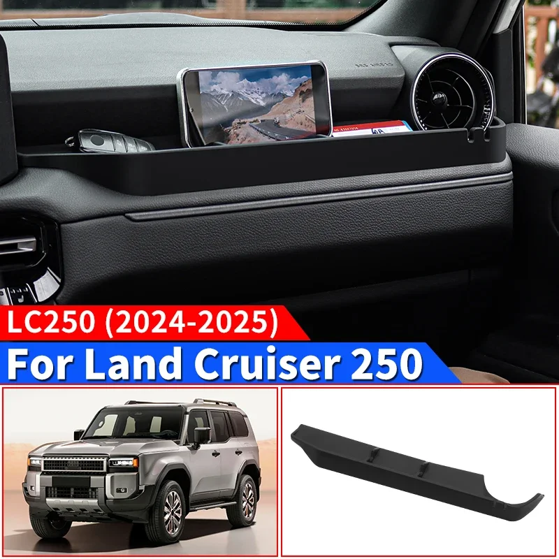 

Для Toyota Land Cruiser Prado 2024-2025 LC250 1st Edition 1958 J250 силиконовый ящик для хранения и коврик-органайзер для приборной панели, салон автомобиля