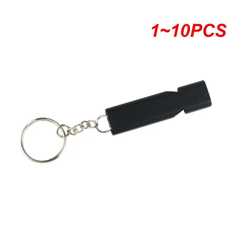 

1~10PCS Outdoor Survival Whistle Aluminum Alloy Double Tube Dual-frequency High Volume Hiking Camping First Aid Whistle