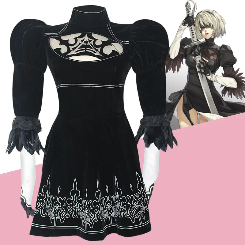 Anime Nier Automata Cosplay Costume Yorha Type Outfit Games Suit Men Role Play Costumes Halloween Party Fancy 9S