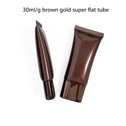 10-100pcs Empty 30ml/g Soft Tube Brown /Blue Bottle Squeeze Hose Foundation Lotion Eye Cream BB Cream Serum Cosmetic Container