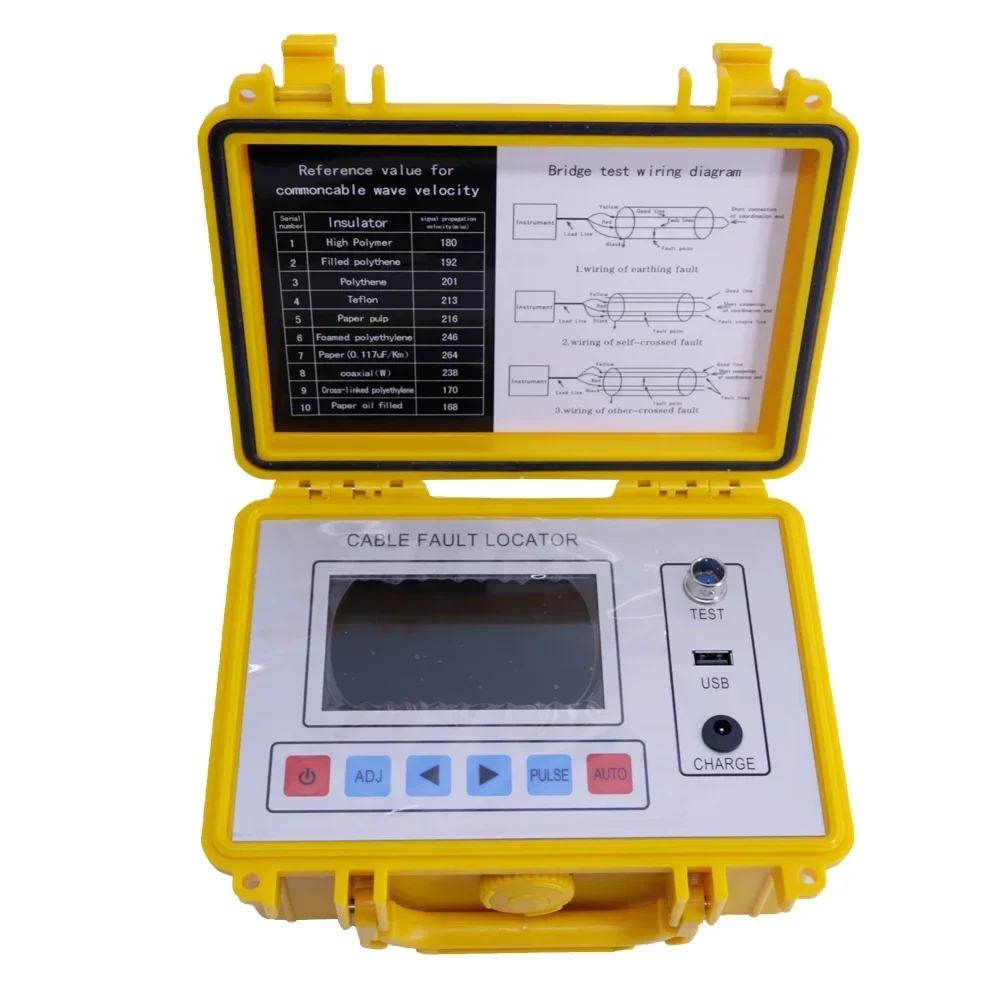 ST620 Domain Reflectometer Cable Fault Locator Pulse reflection testing (TDR) Intelligent bridge testing(Bridge) Meter