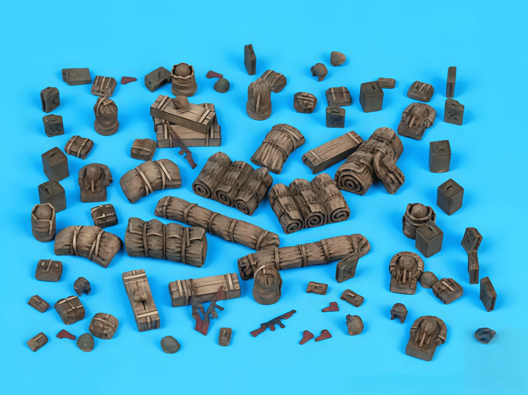 

Набор моделей из смолы 1/72 Gk, модель сцены, упаковка, ворса, неокрашенная