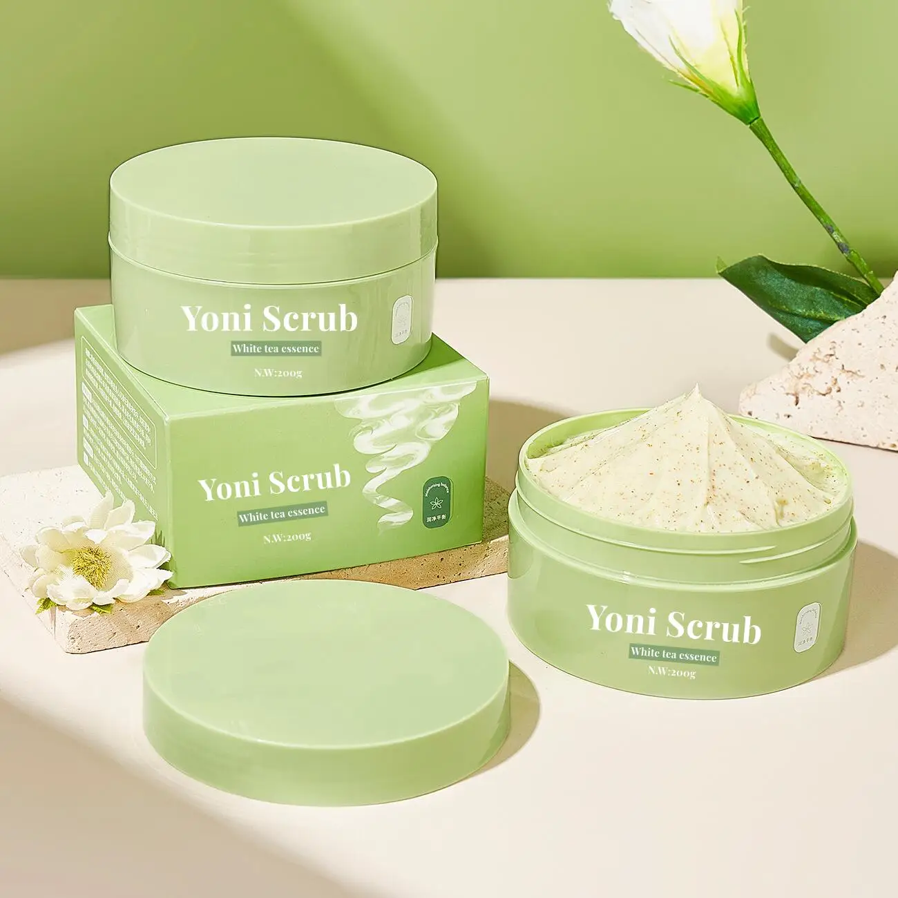 Yoni Scrub Vaginal Whitening And Brightening Natural Yoni Scrub