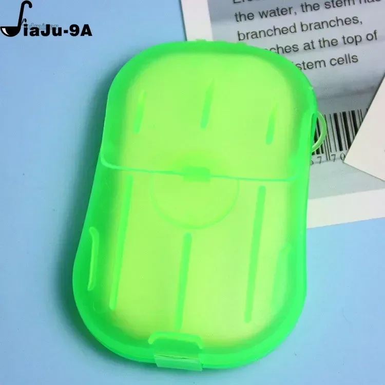 1 Pcs New Portable Mini Disposable Soap Paper Travel Soap Paper Washing Hand Bath Clean Scented Slice Sheets Mini