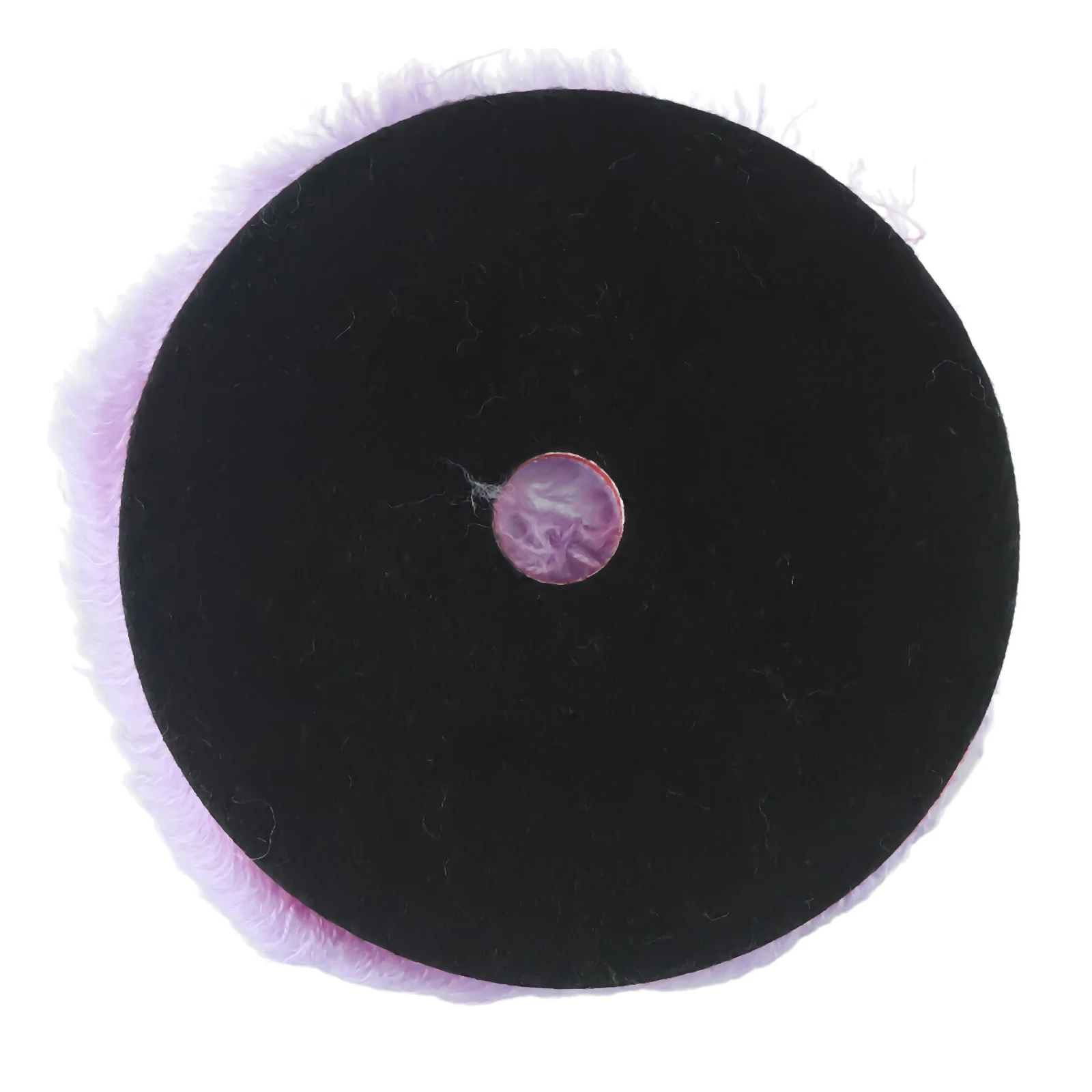 Car Paint Polishing Wool Polishing Pad 130mm Purple Soft Buffer Pads Sponge Foam Wood Car Waxing Wool Polisher