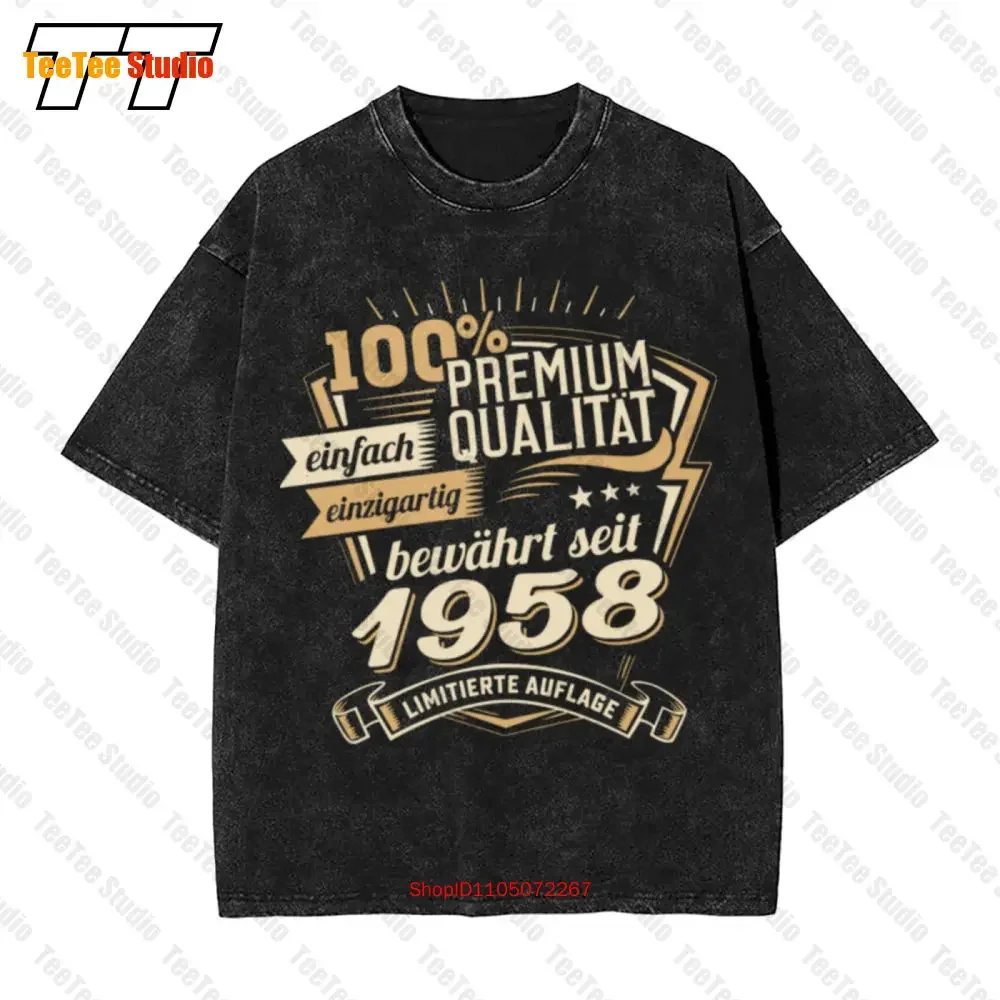 40 Ans 100 Premium Qualite Depuis 1981 Fun Vintage Oversized T-Shirt XAKH