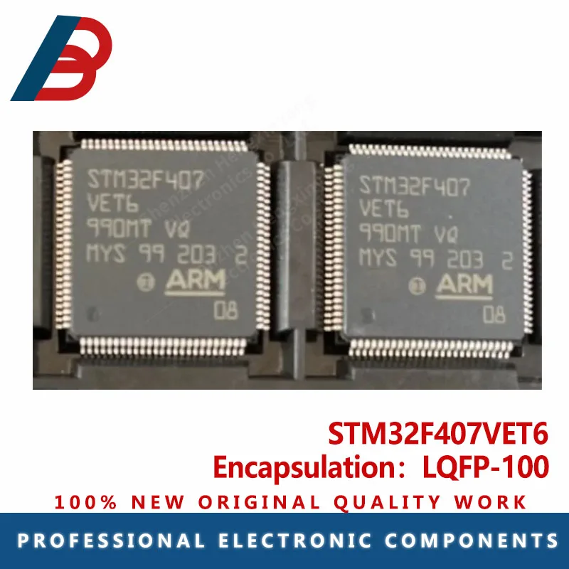 STM32F407VET6 STM32F407 LQFP-100 ARM Microcontroller Chipset