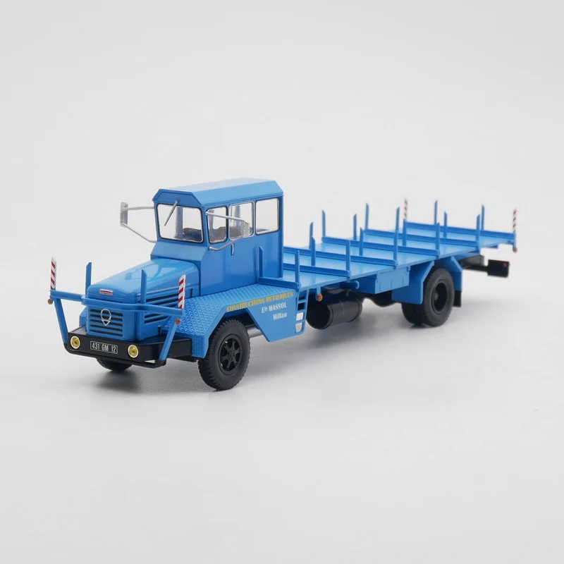 

Diecast Ixo 1:43 Scale Berliet GLM Porte-fer Steel Transporter Alloy Car Model Collectible Toy Gift Souvenir Display Ornament