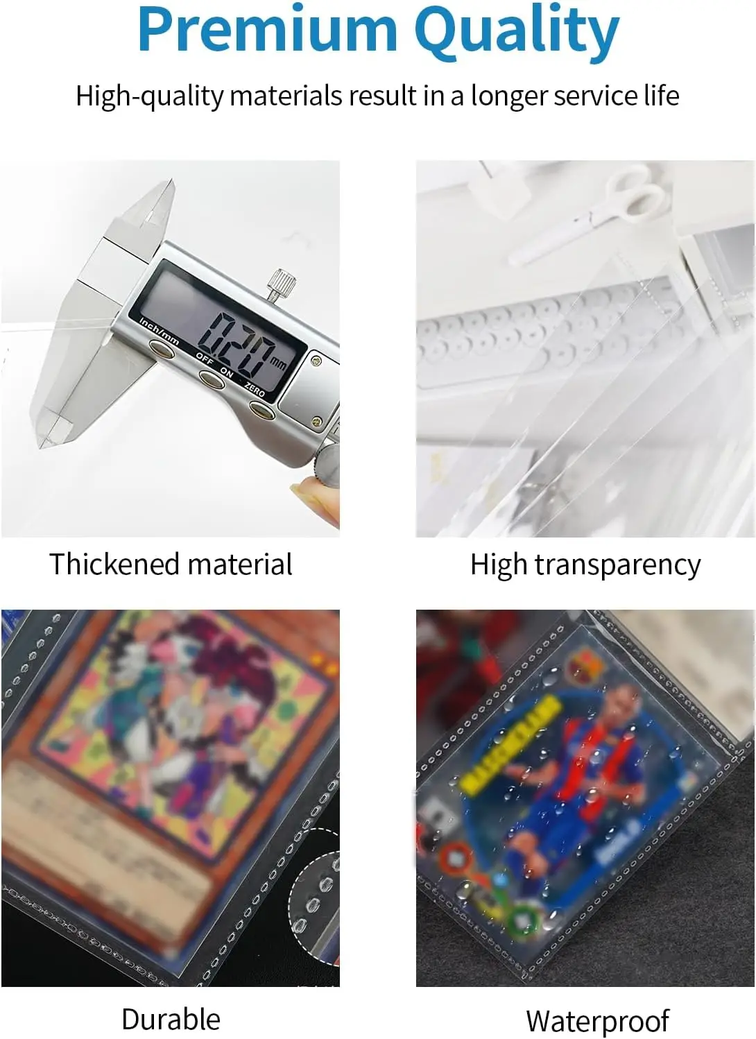 Double-Sided 9 Pocket Trading Gaming Card Sleeves A4 Storage Album 3 Ring Binder Pages Card Collection Holder Idol Photo Albums