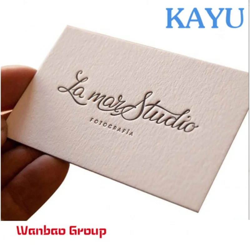 

Custom Manufacture cheap luxury embossed business cards with logo paper cards printing service