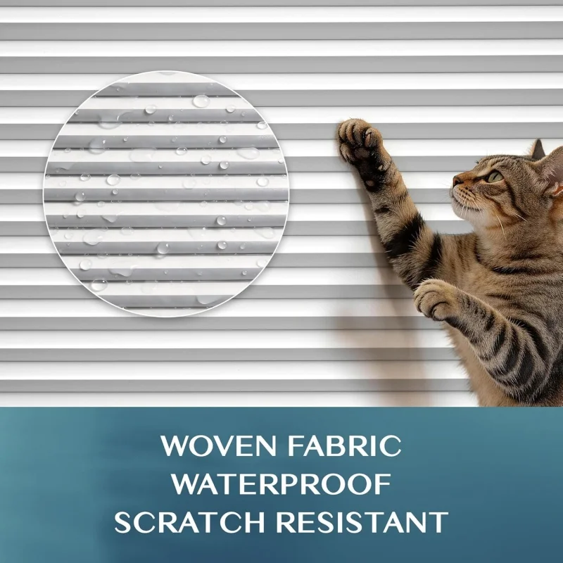 Custom No-Drill Install Cellular Blinds Multicolor Wireless UV Protection Non-Slip Pleated Manual Honeycomb Shades For Window